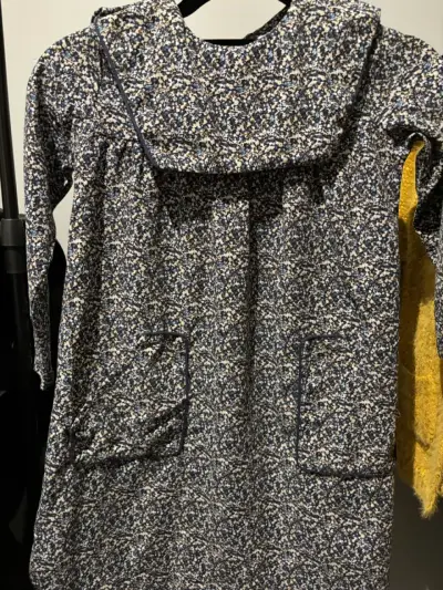Vestido estampado de invierno talla 7/8 - miniatura 1