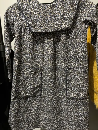 Vestido estampado de invierno talla 7/8 - miniatura 2