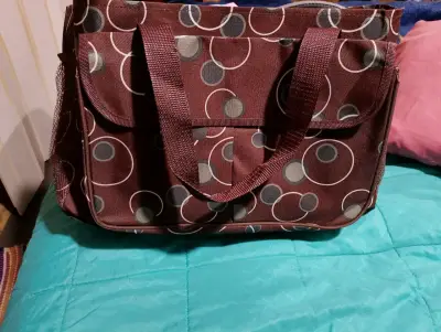 Bolso con diseño de círculos - miniatura 1