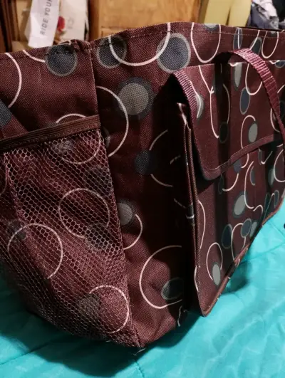 Bolso con diseño de círculos - miniatura 2