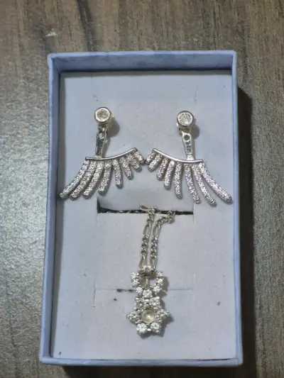 Set de joyería de plata 925 - miniatura 1