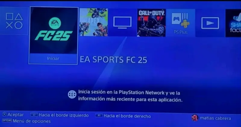 PlayStation 4 con juegos EA Sports FC 25 - 1
