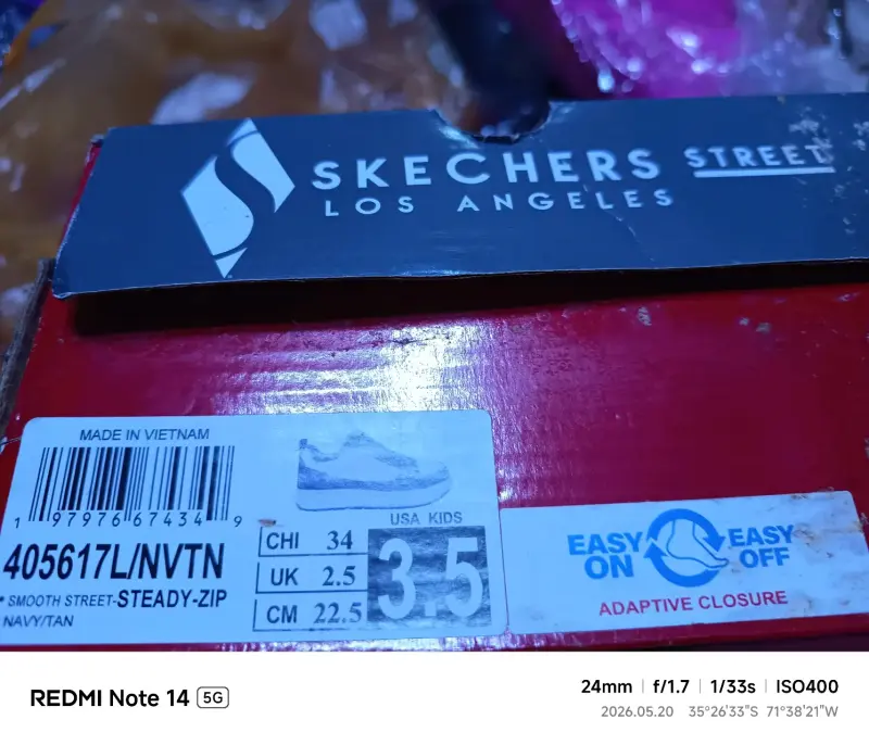 Zapatillas Skechers azul y blanco - 3