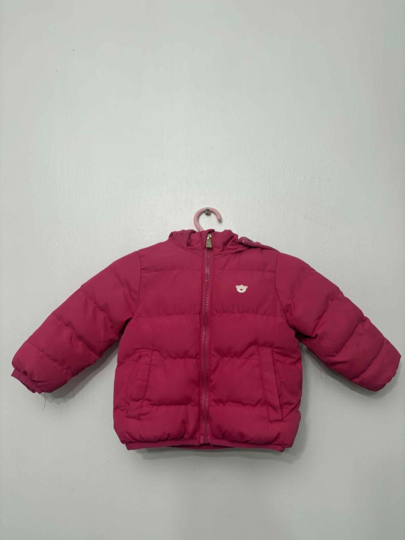 Polerón rosado con corazón niños - 3
