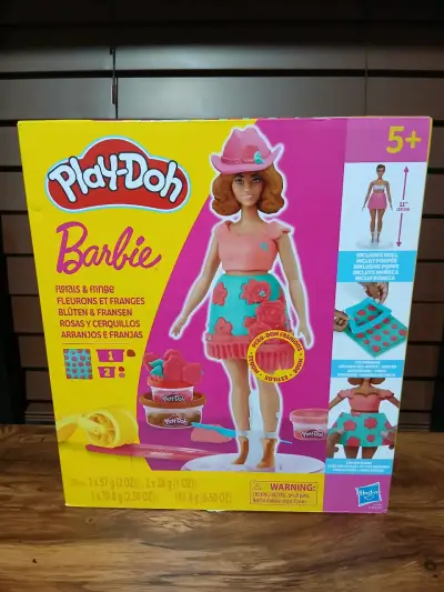 Set Play-Doh Barbie floral - miniatura 1