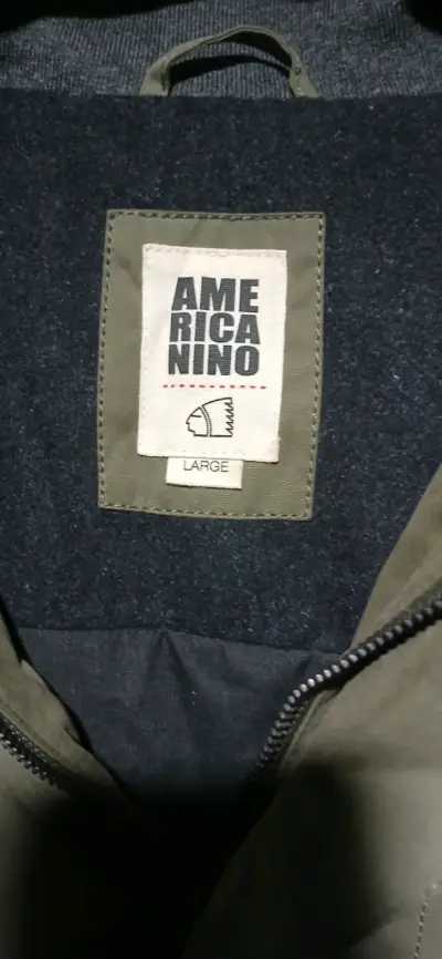 Parka verde con capucha Americanino - miniatura 3