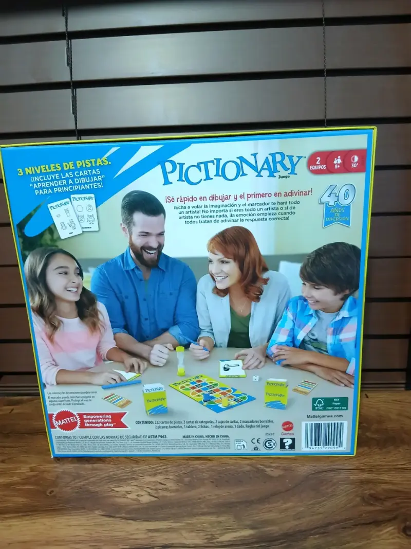 Juego de mesa Pictionary - 2