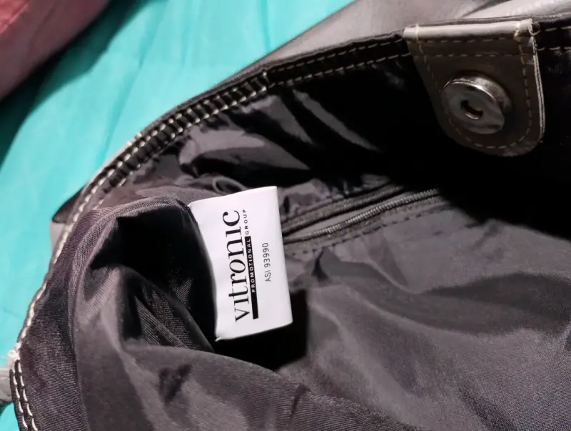 Bolso negro y gris - 2