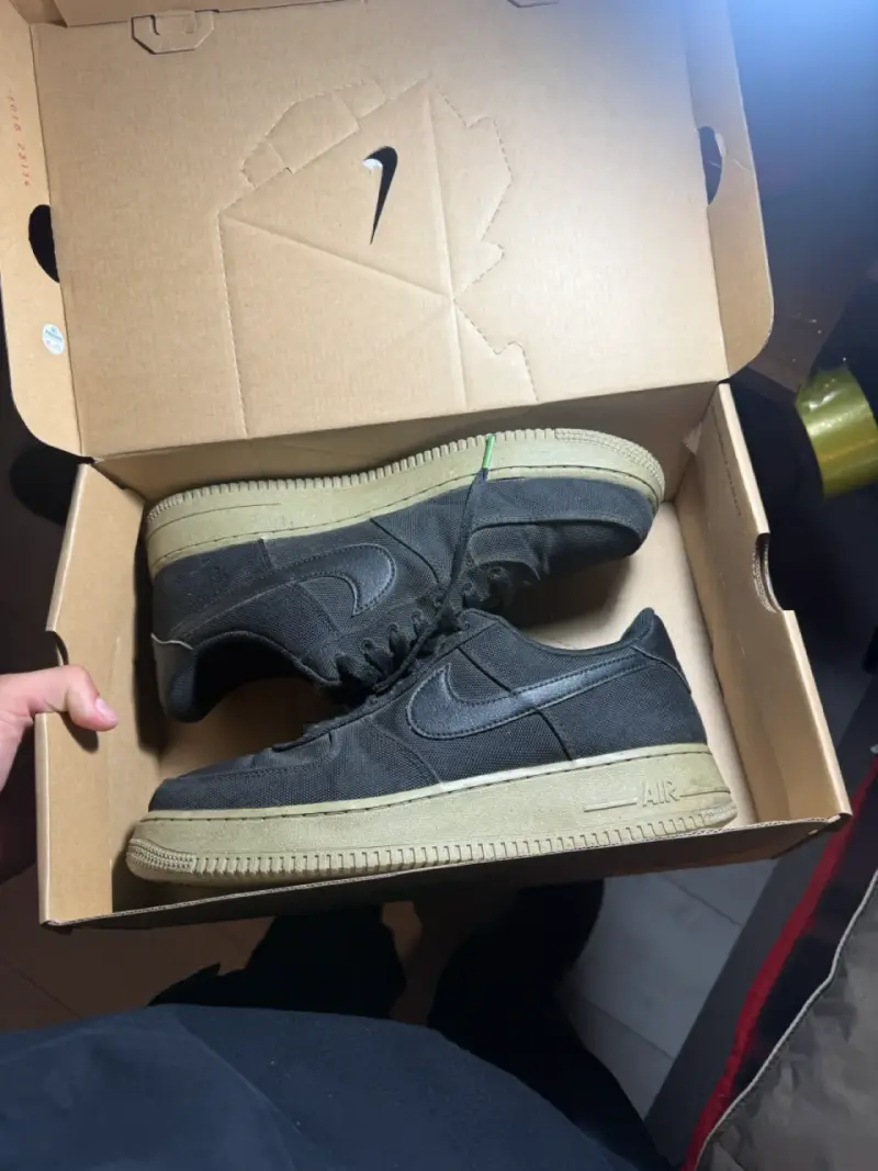 Zapatillas negras Nike Air usadas - 3