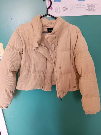 Chaqueta acolchada beige - miniatura 1