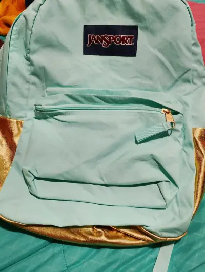 Mochila Jansport verde menta - miniatura 1