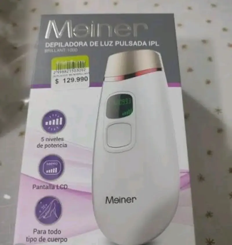 Depiladora Luz Pulsada Meiner IPL - 1