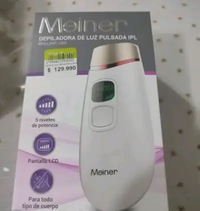 Depiladora Luz Pulsada Meiner IPL - miniatura 1