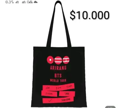 Bolso tote Arirang BTS World Tour - miniatura 2