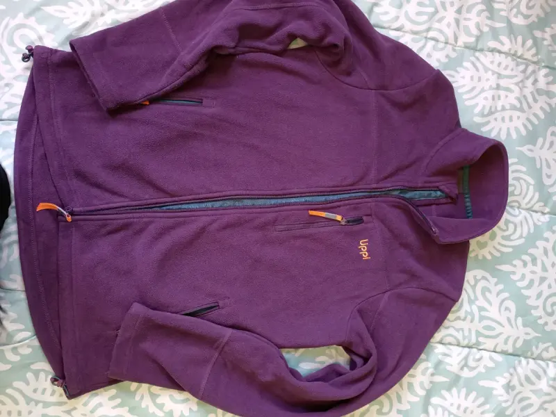 Chaqueta polar morada Lippi - 1
