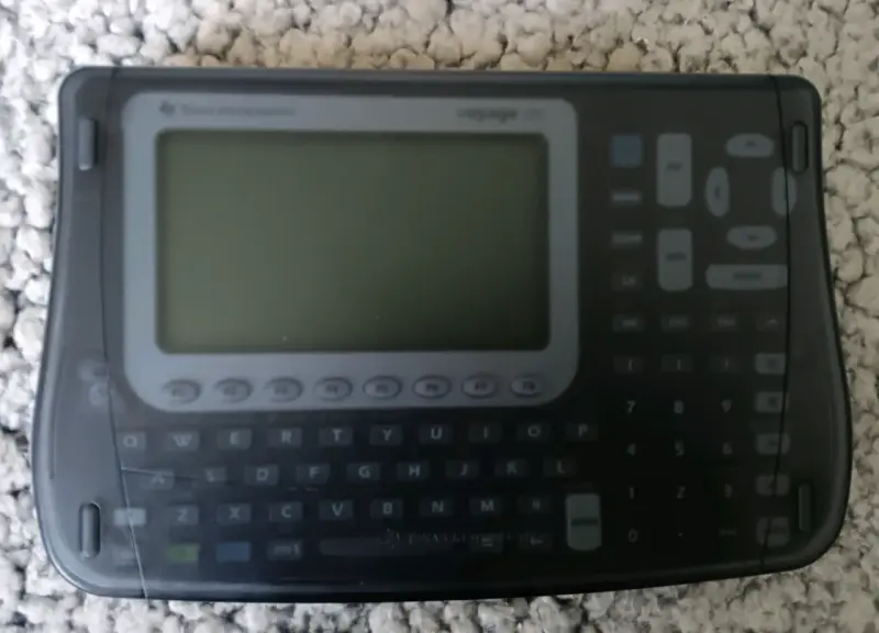 Calculadora gráfica negra - 1