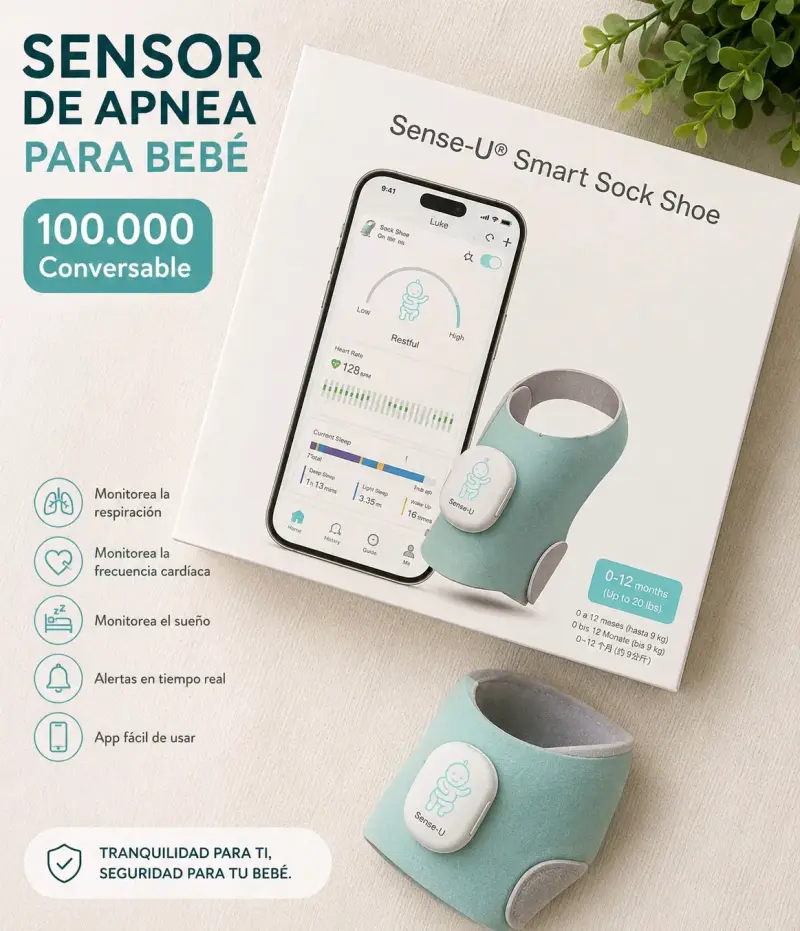 Sensor de Apnea para Bebé - 1