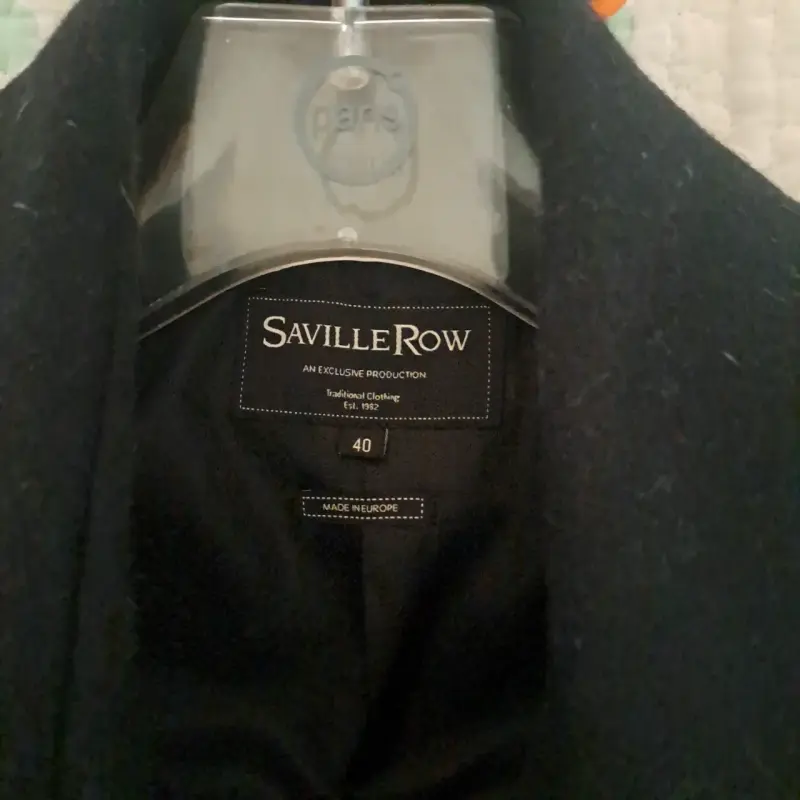 chaquetón estilo Marinero Saville Row (Talla 40) - 4