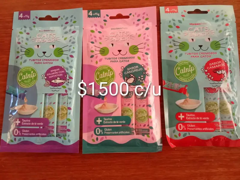 Snacks para gatos - 1