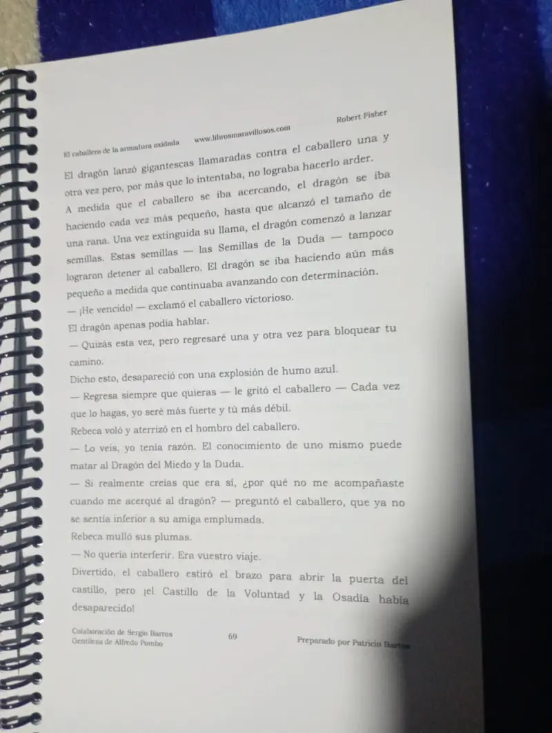 Libro El caballero de la armadura oxidada - 2