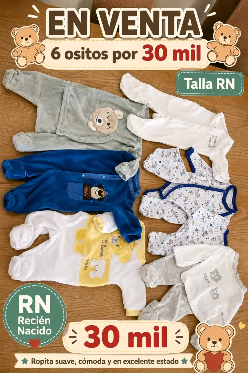 Set de ropa de bebé RN - 2