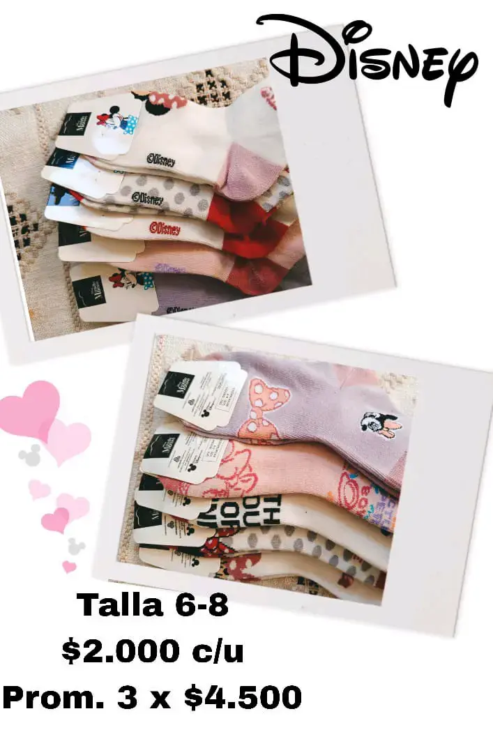 Calcetines Disney talla 6-8 - 1