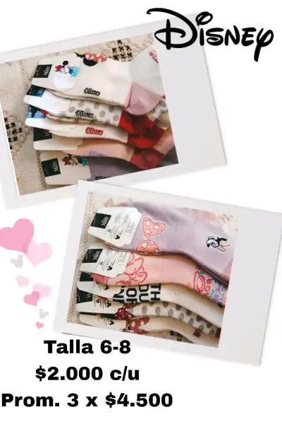 Calcetines Disney talla 6-8 - miniatura 1