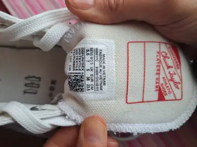 Zapatillas  Blanca Converse con plataforma - miniatura 2