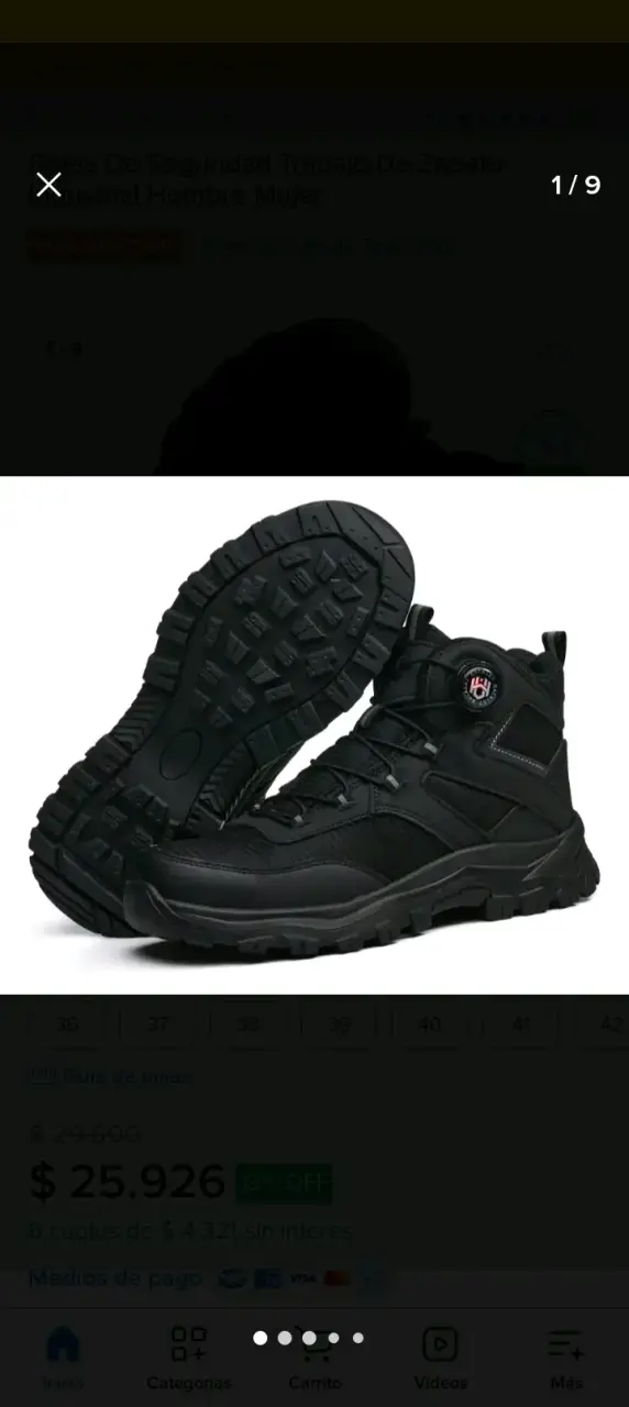 Botas de seguridad negras - 2