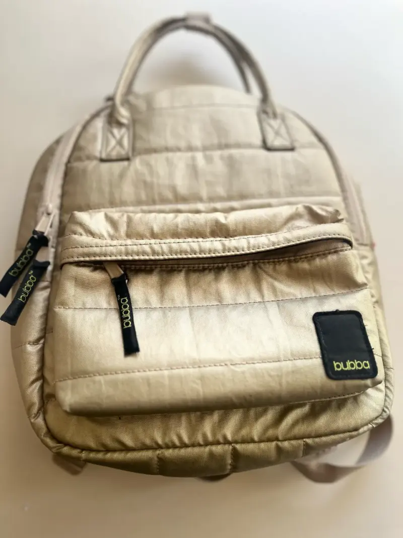 Mochila beige con bolsillos BUBBA - 1