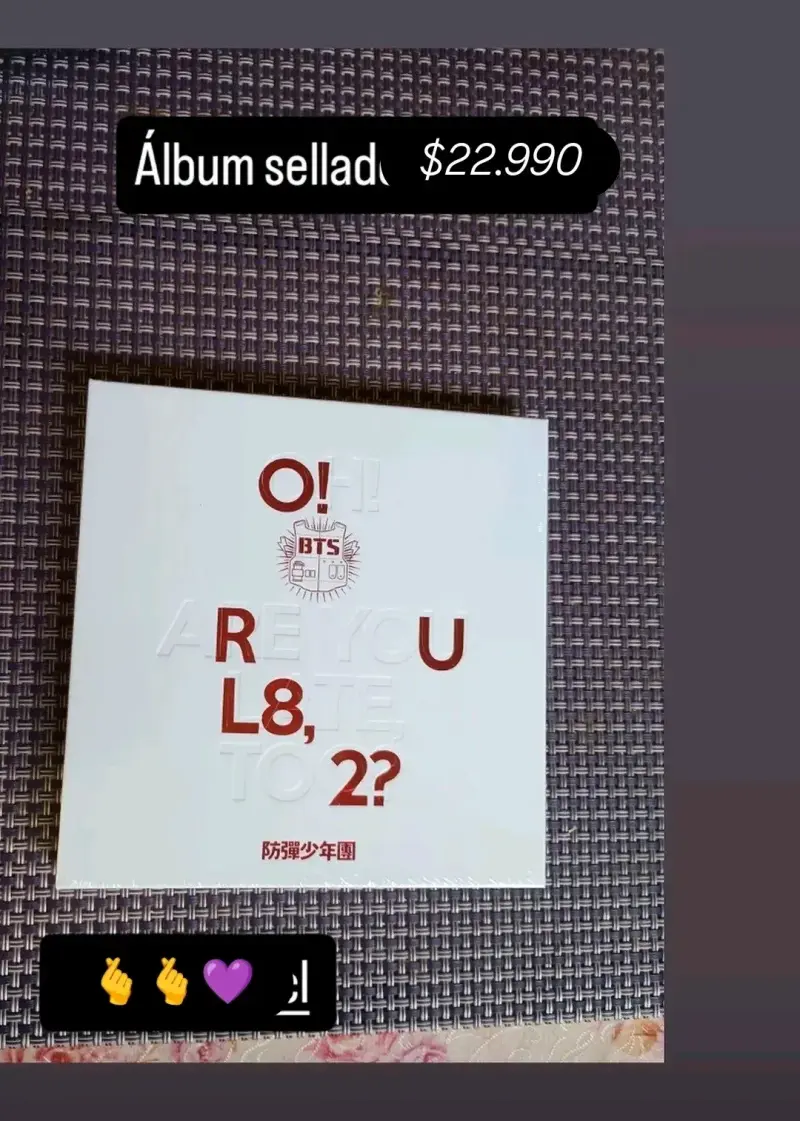 Álbum sellado BTS O!RUL8,2?