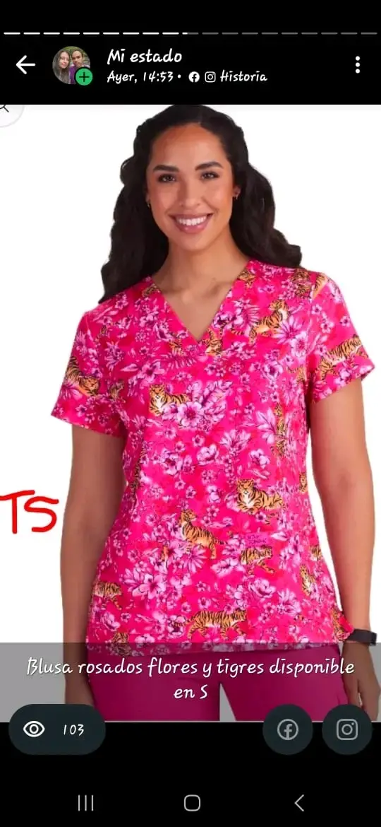 Blusa estampada floral - 3