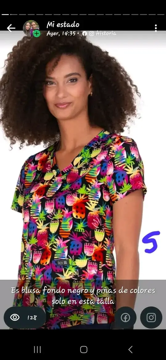 Blusa estampada floral - 4