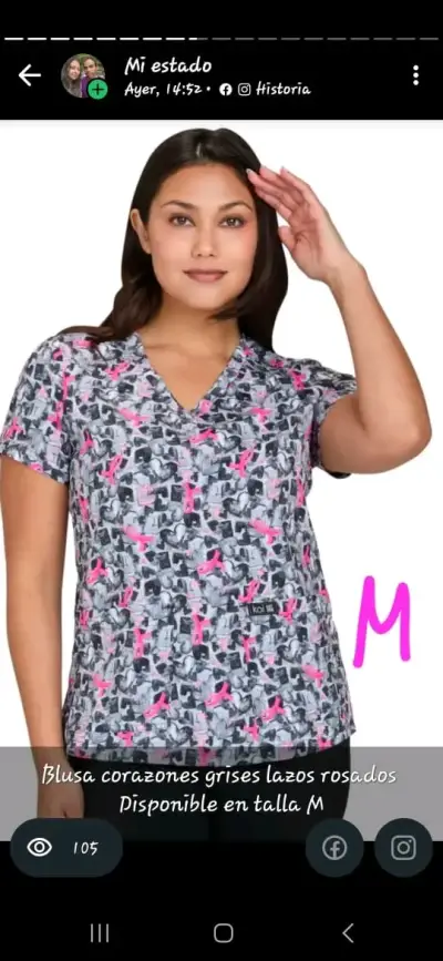 Blusa estampada floral - miniatura 5