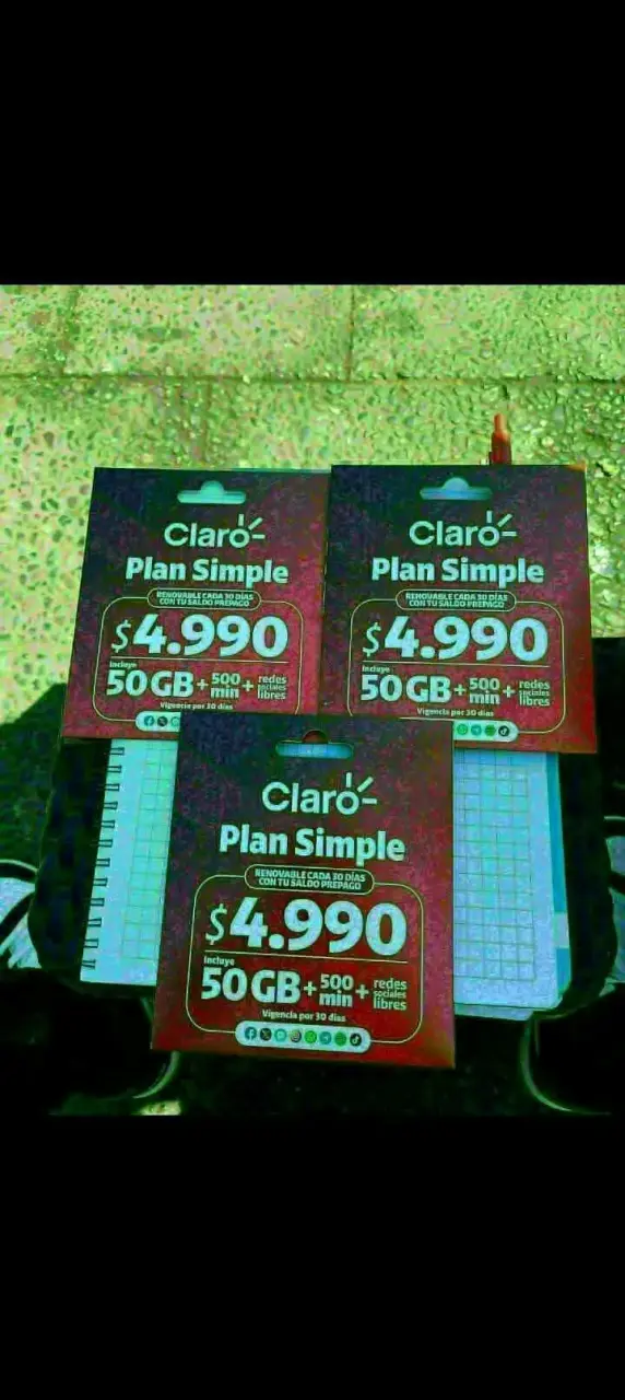 Chip Claro 50GB