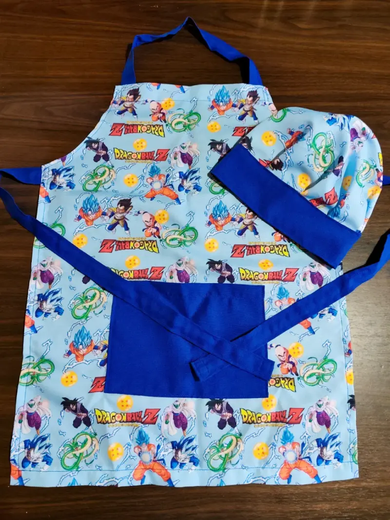 Delantal de cocina y gorro chef