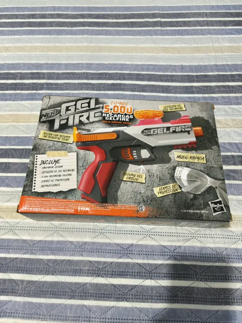 🔴⚪🔫Lanzador Nerf Pro Gelfire Legion⚪🔴 - 1