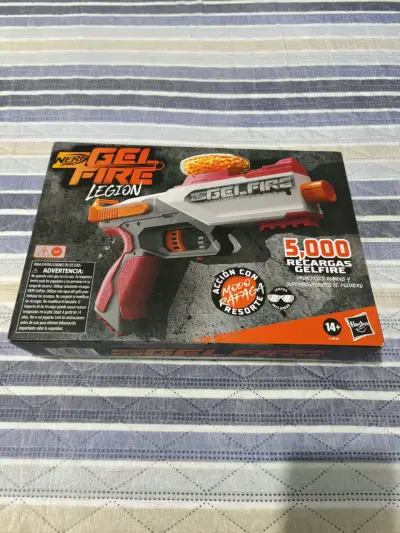 🔴⚪🔫Lanzador Nerf Pro Gelfire Legion⚪🔴 - miniatura 2