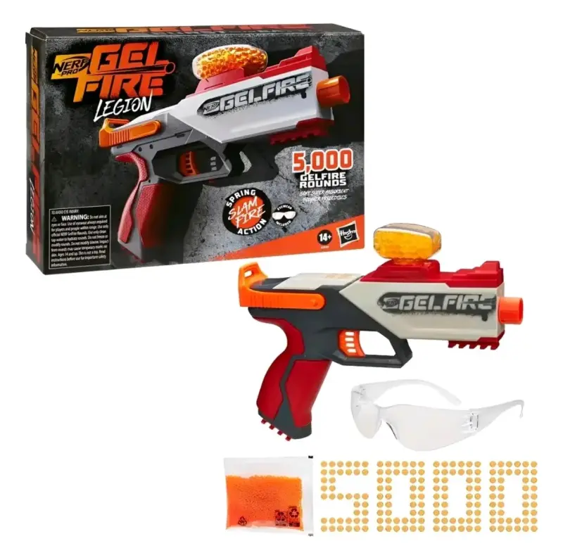 🔴⚪🔫Lanzador Nerf Pro Gelfire Legion⚪🔴 - 3
