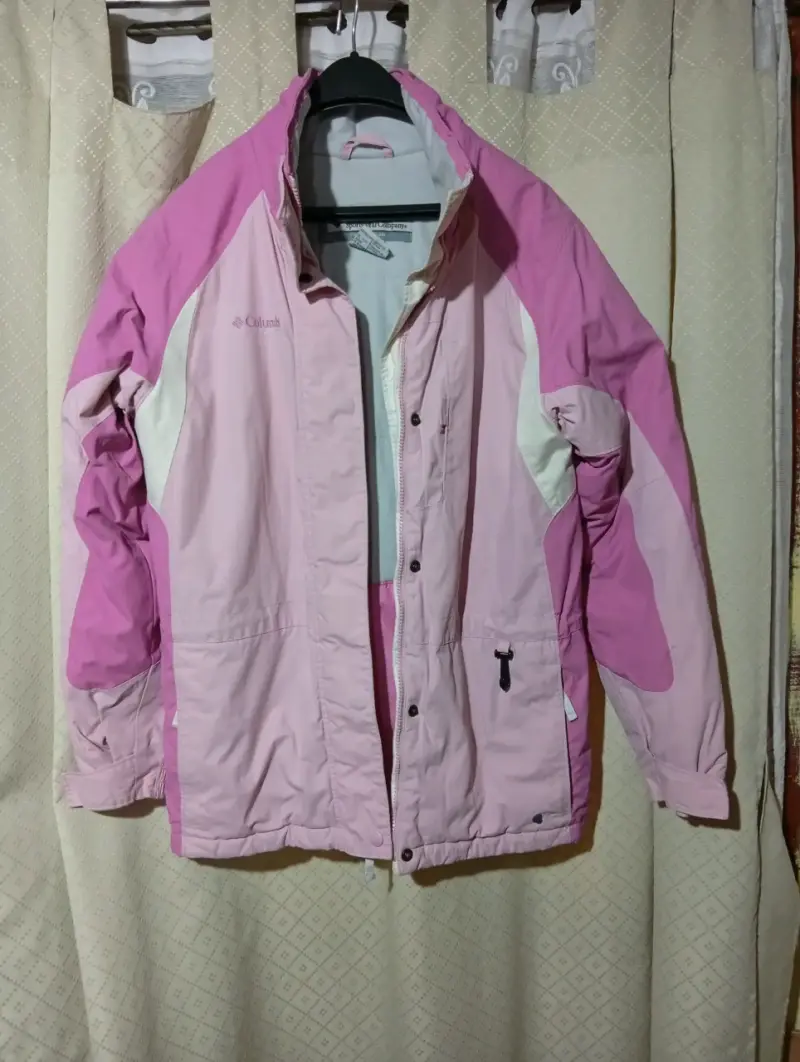 Chaqueta Columbia rosada para exterior - 1