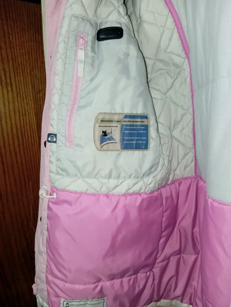 Chaqueta Columbia rosada para exterior - 4