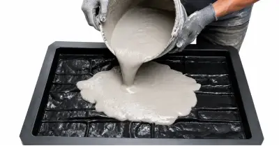 3x Molde 3D para yeso/cemento imitacion piedra - miniatura 5