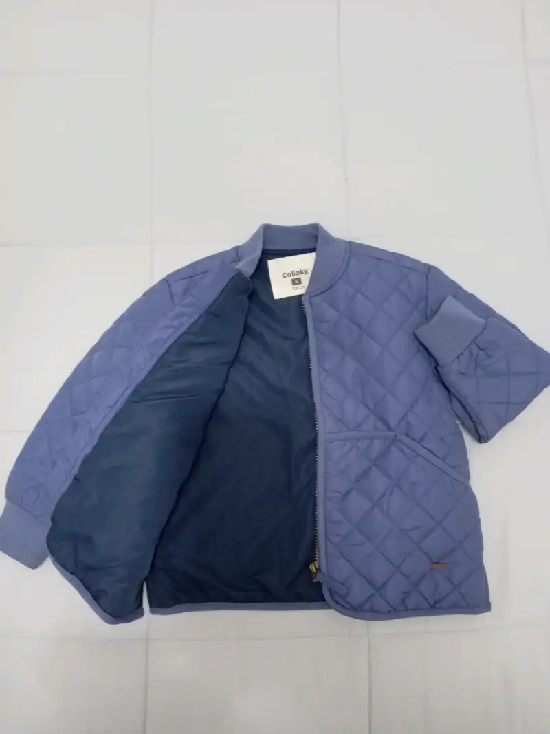 Chaqueta acolchada azul para niño - 2