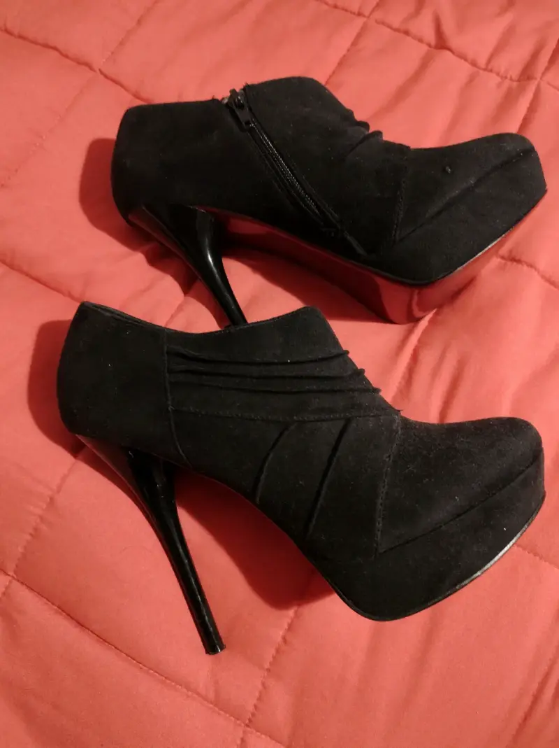 Zapatos de tacón negros - 1