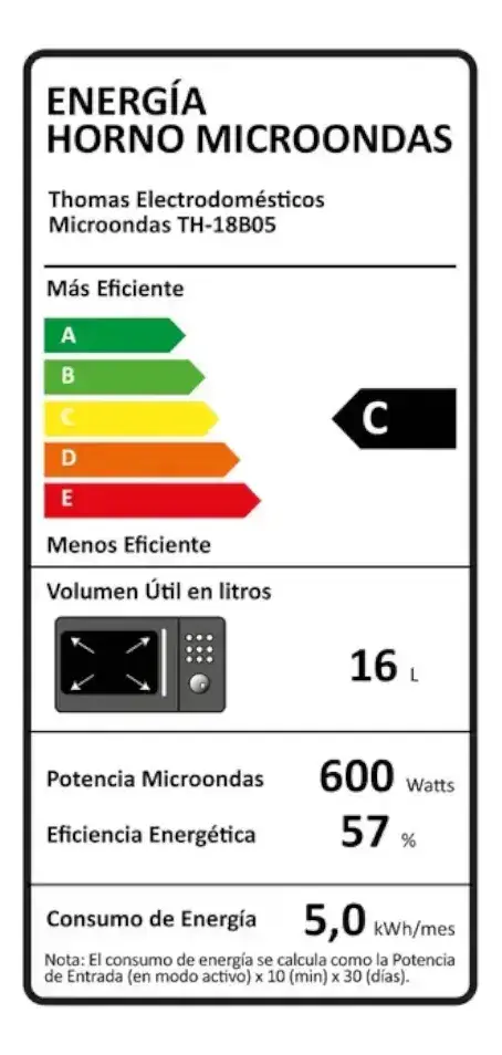 Microondas Thomas Th-18b01 18l 700 W - 4