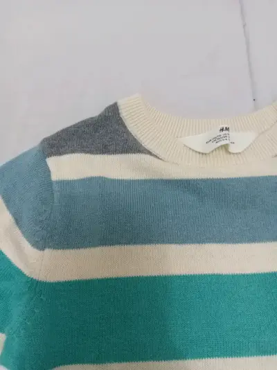 Suéter rayado multicolor - miniatura 2