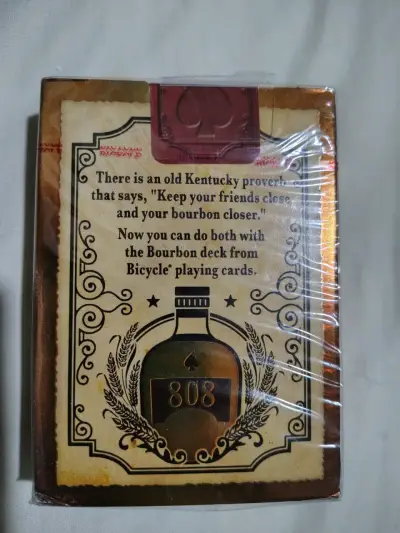 Naipes Bicycle Bourbon Proof 808 - miniatura 2
