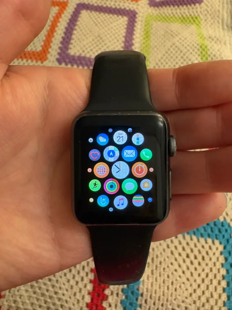 Apple Watch S1 negro - 2