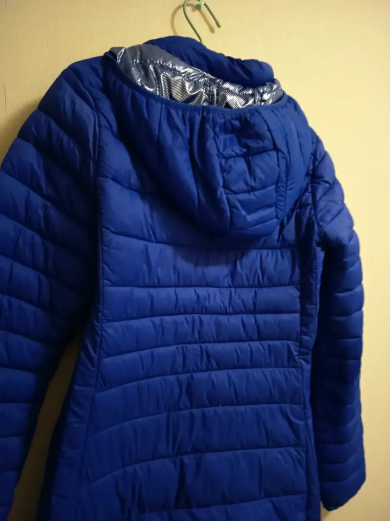 Chaqueta acolchada azul - 4