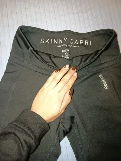 Capri Skinny Reebok Negro - miniatura 1